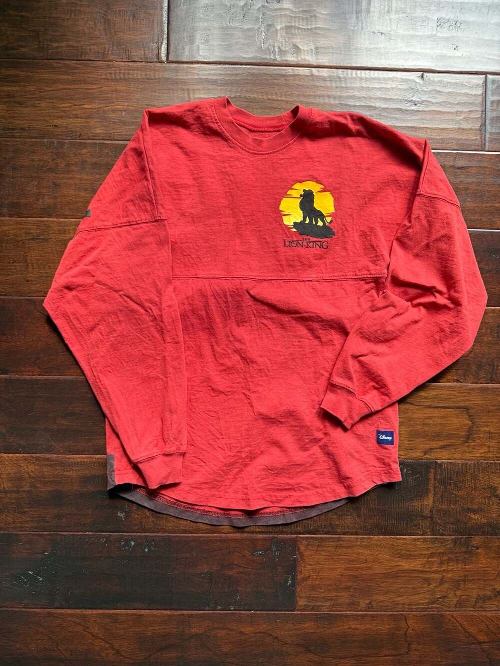 Disney Parks The Lion King Walt Disney World Spirit Jersey Red Size XS